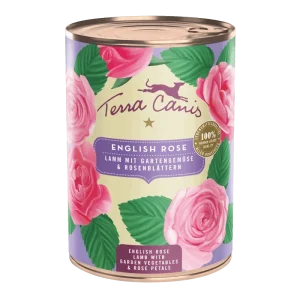 Terra Canis Menü Floralis - Englische Rose