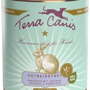 Terra Canis Menü Sensitive getreidefrei Kaninchen mit Zucchini, Aprikose 800 g