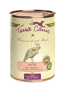 Terra Canis Pute Classic mit Brokkoli, Birne und Kartoffel