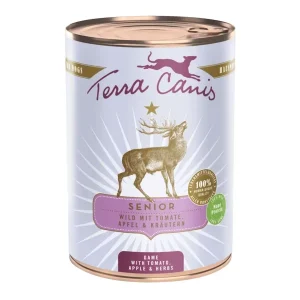 Terra Canis Senior Wild mit Tomate, Apfel & Gesundheitskräutern 400g | DAS FUTTERHAUS
