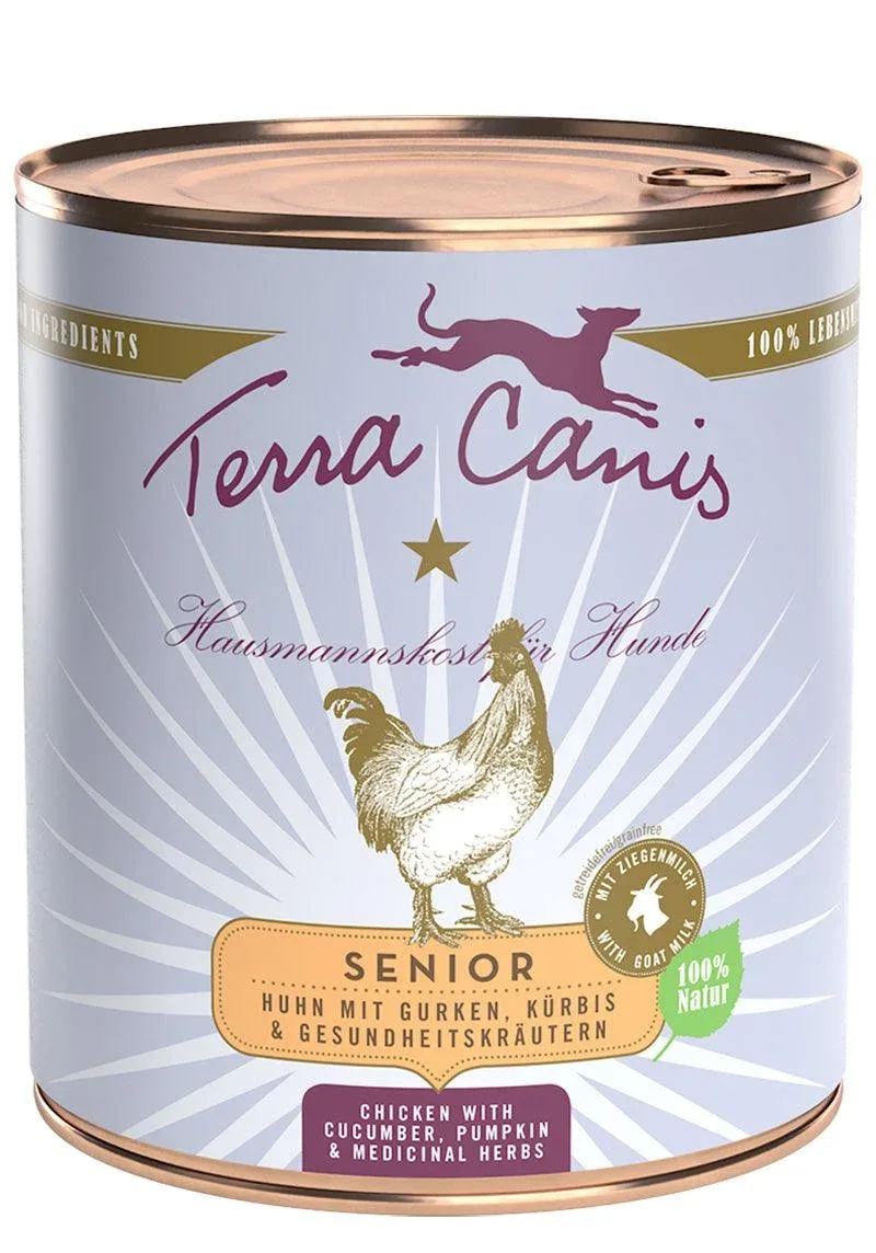Terra Canis Seniormenü Huhn mit Gurke, Kürbis und Gesundheitskräuter - Image 2