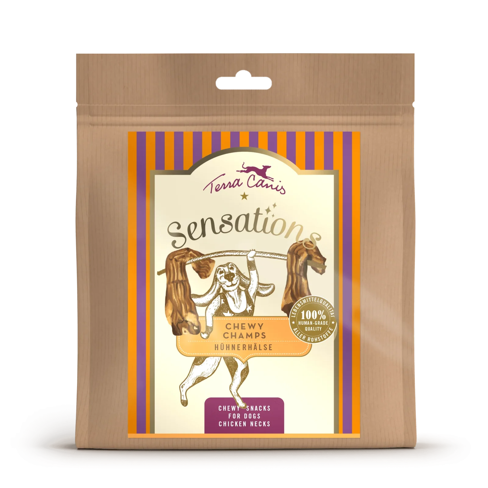 Terra Canis Sensations Chewy Champs Hühnerhälse