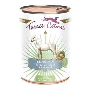 Terra Canis Sensitiv Pferd mit Gurke & Erdbeere 400g | DAS FUTTERHAUS