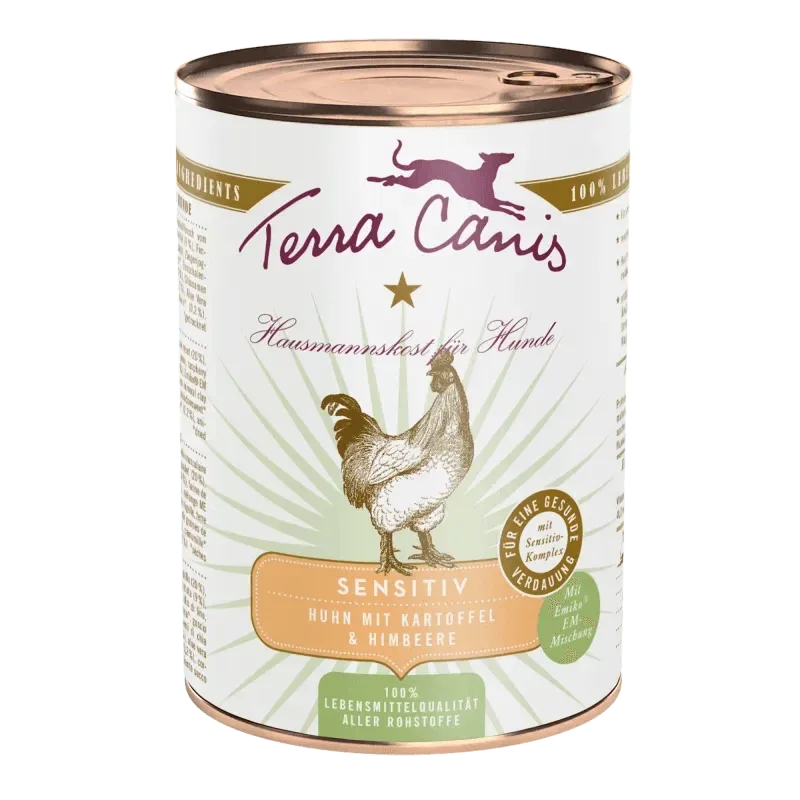 Terra Canis Sensitive Huhn mit Kartoffel und Himbeere