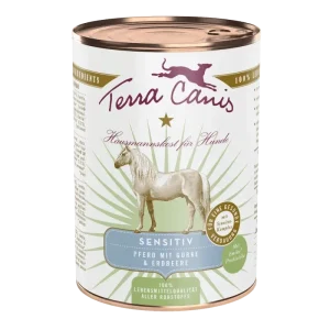 Terra Canis Sensitive Pferd mit Gurke und Erdbeere