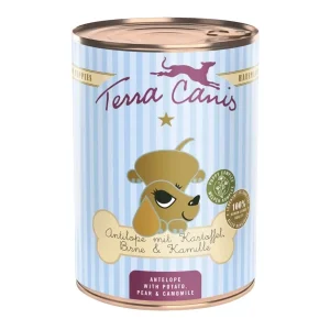 Terra Canis Welpe Antilope mit Kartoffel, Birne, Kastanie & Kamille 400g | DAS FUTTERHAUS
