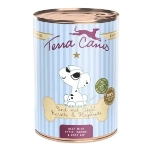 Terra Canis Welpe Rind mit Apfel, Karotte & Hagebutte 400g | DAS FUTTERHAUS
