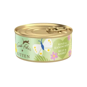 Terra Felis Kitten Rind und Kaninchen