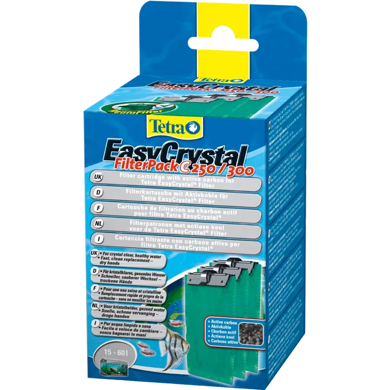 Tetra EasyCrystal Filter Pack C 250 / 300 mit Aktivkohle
