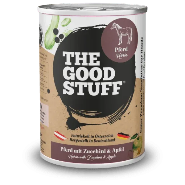 The Goodstuff Hund Pferd mit Zucchini & Apfel