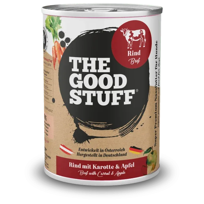 The Goodstuff Hund Rind mit Karotte & Apfel - Image 2