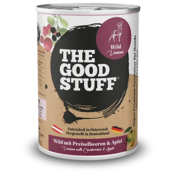 The Goodstuff Hund Wild mit Preiselbeeren & Apfel