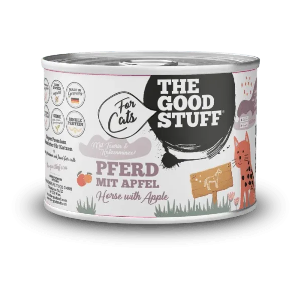 The Goodstuff Katze Pferd mit Apfel - Image 2