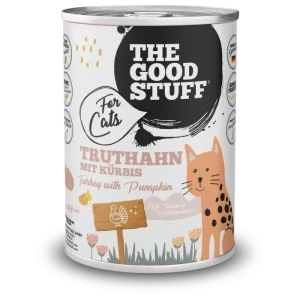 The Goodstuff Katze Truthahn mit Kürbis