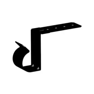 Threaded Mount Edelstahl Deck Screw On Conduit Support Black PCS16 (Pack of 100) - HaustierPro