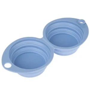 TIAKI Double Portable Silikonnapf Mini