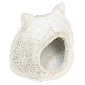 TIAKI Katzenhöhle Kuschelbär ca. Ø 43 x H 42 cm