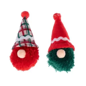 TIAKI Katzenspielzeug-Set Weihnachtswichtel 2er-Pack