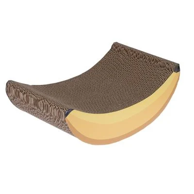 TIAKI Kratzmöbel Banane L 40 x B 15,5 x H 22 cm