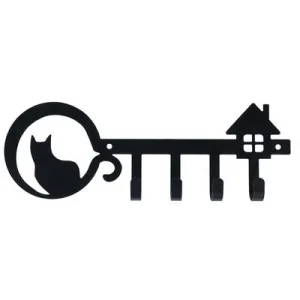 TIAKI Schlüsselbrett zur Wandmontage „Katze“