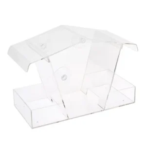 TIAKI Vogelfutterhaus fürs Fenster L 15 x B 11 x H 23 cm