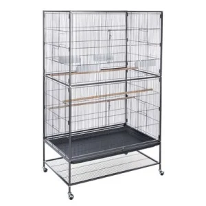 TIAKI Vogelkäfig Grand Espace L 90 x B 58,4 x H 152,4 cm