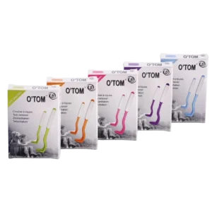 Tick Twister by OTom Zeckenhaken mit Silikongriff 2 Stück Multicolor im Karton
