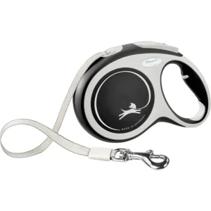 Tierarzt-empfohlen Trixie flexi Neu COMFORT Gurt schwarz Größe L 8 m | 521120 - HaustierPro