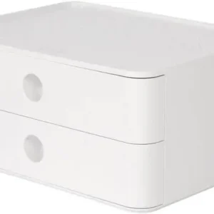 Tierarzt-zugelassen HAN Schubladenbox SMART-BOX ALLISON 1120-12 Weiß Anzahl der Schubfächer: 2 - HaustierPro