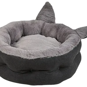 Tierbett KEPEZ Stoff Grau leicht zu reinigen - HaustierPro