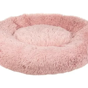 Tierbett KULU Webpelz Rosa mit 120 x 90 cm - HaustierPro