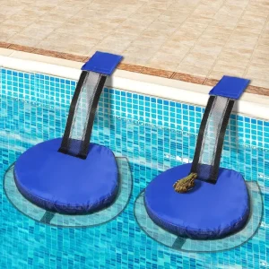 Tierrettungsrampe für den Pool – Schutz für Frösche, Bienen & Kleintiere – Fluchtweg-Matte zur Tierrettung – Blau mit Einbaurahmen - HaustierPro