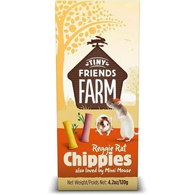 Tiny Friends Farm - Chippies Ratten- und Mäuseleckerlis - Tiny Friends Far 120 g