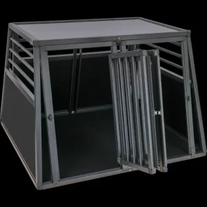 Transportbur i erstklassig aluminium - 92x97x68 Individuell anpassbar - HaustierPro