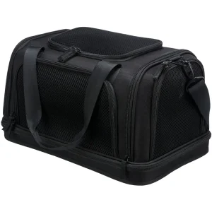 TRIXIE Airline Tasche Plane schwarz 28x25x44 cm | DAS FUTTERHAUS