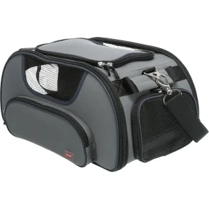 TRIXIE Airline Tasche Wings blau, grau 28x23x46 cm | DAS FUTTERHAUS