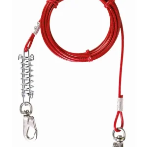 TRIXIE Anbindeleine rot 5 m | DAS FUTTERHAUS