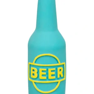 TRIXIE Bierflasche Latex blau 12,5 cm | DAS FUTTERHAUS