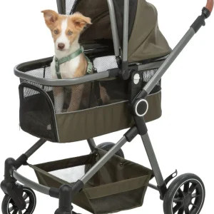TRIXIE Buggy für Hunde & Katzen – Komfortabler und sicherer Tierwagen