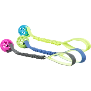 TRIXIE Bungee Tugger mit Ball, TPR