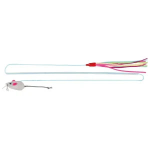 Trixie Cat Spielangel mit 2 Spielzeugen 40 cm | 436138 - HaustierPro