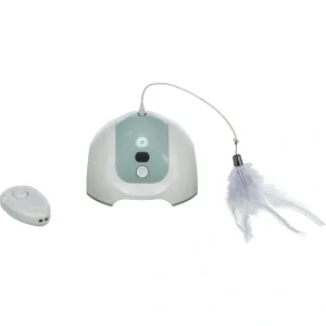 TRIXIE Catche me mit Fernbedienung grau, salbei | DAS FUTTERHAUS