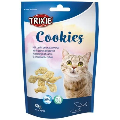 Trixie Cookies mit Lachs & Katzenminze Sparpaket: 6 x 50 g