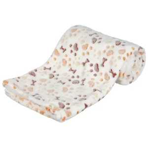 Trixie Decke Lingo 150 x 100 cm weiss/beige | 64644 - HaustierPro