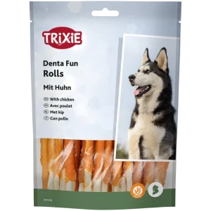 TRIXIE Denta Fun Kaurollen Huhn 240 g (30 Stück)