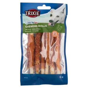 TRIXIE Denta Fun Mini-Kaurollen Huhn 120 g