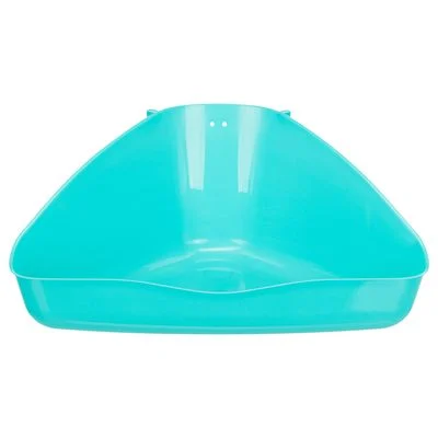 Trixie Ecktoilette für Kleintiere L 36 cm x B 30/30 cm x H 21 cm