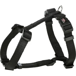 Trixie Edel Geschirr Größe S-M 40-65 cm schwarz | 814629 - HaustierPro