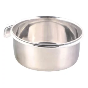 Trixie Edelstahlnapf mit Schraubbefestigung 600ml Durchmesser 12 cm | 441172 - HaustierPro