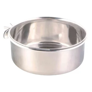 Trixie Edelstahlnapf mit Schraubbefestigung 900ml Durchmesser 14 cm | 441173 - HaustierPro